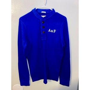 Blue Abercrombie & Fitch Lookout Mountain Tee NWT